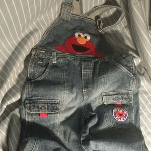 Sesame Street Elmo Overalls